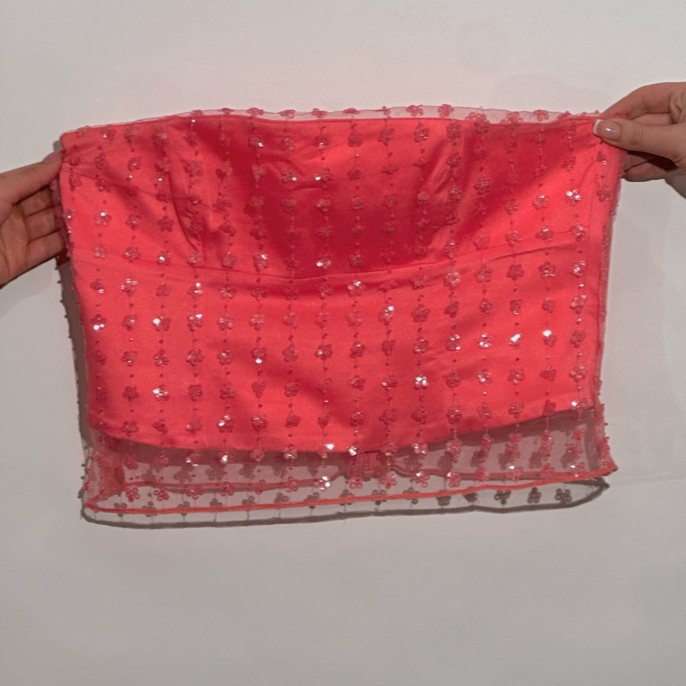House of Cb/Mistress Rocks- Coral 2 piece